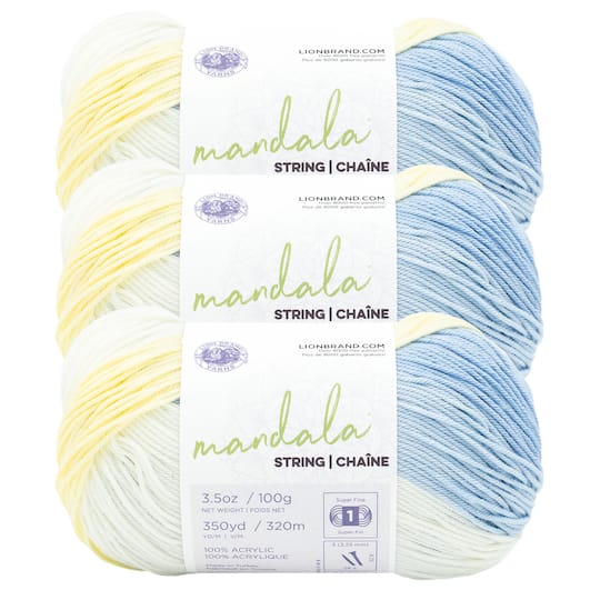 3 Pack Lion Brand® Mandala String Yarn